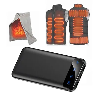 Power Bank For Electric Heated Vest Jacket Body Warmer Usb 5v 2a Battery Pack Uk • £13.95