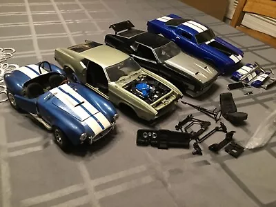 1/18 ERTL SUNSTAR MUSTANG BOSS 351 / SHELBY Parts Junkyard Damaged LOT Of 4 VHTF • $29.99