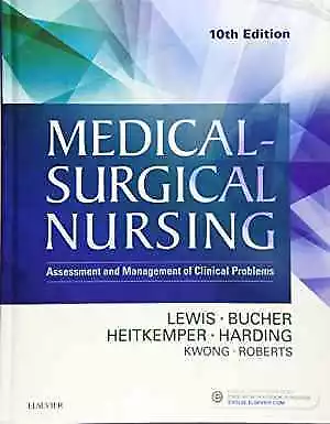 Medical-Surgical Nursing: Assessment And - Hardcover By Lewis RN PhD - Good • $8.93