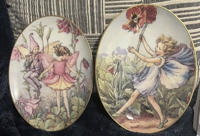 £9.99 • Buy 2 Royal Worcester  Flower Fairies Collector Plates Columbine + 1