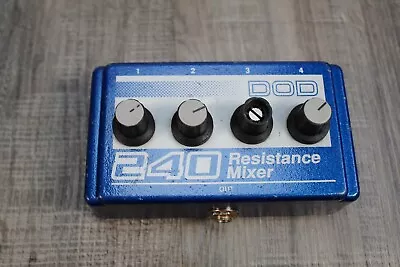 Untested Rare Vintage DOD 240 Resistance Mixer - 4 Inputs - 1 Output Parts • $30