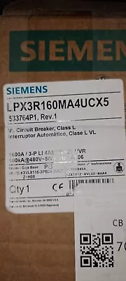 Siemens Lpx3r160ma4ucx5 / Lpx3r160ma4ucx5 (brand New) • $5000