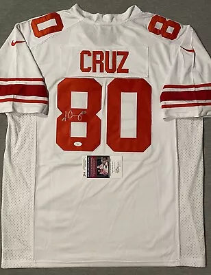 New York Giants- Victor Cruz Autograph Nike #80 Nfl Players Jersey Jsa As93590 • $229.99