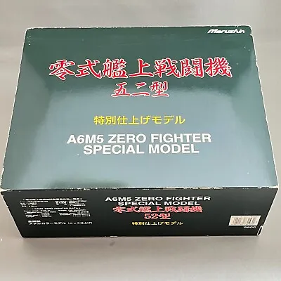 WW2 Zero Carrier Fighter Type 52 A6M5 Marushin 1/48 Diecast Metal Color Instock2 • $119.90