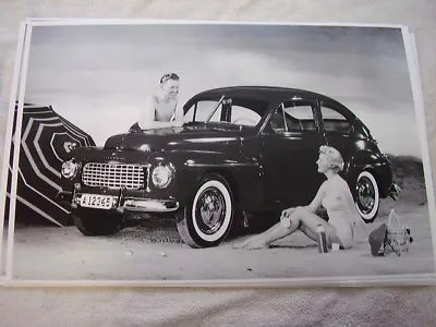 1955 Volvo 544  11 X 17  Photo  Picture • $15.95