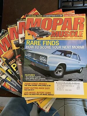 Mopar Muscle Magazine Set 2007 11 Issues Excellent Condition • $12