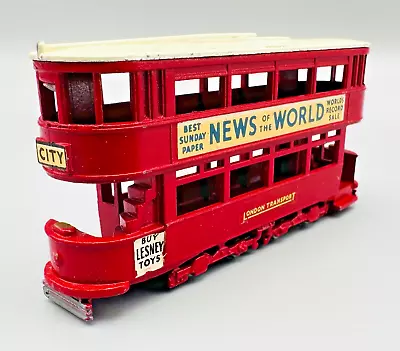 Matchbox Models Of Yesteryear Y3 - E Class Tramcar - News Of The World • $5