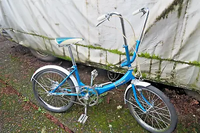 Vintage 1960's Porta Silk Cycle Folding Bicycle All Original Top Condition Bike • $675