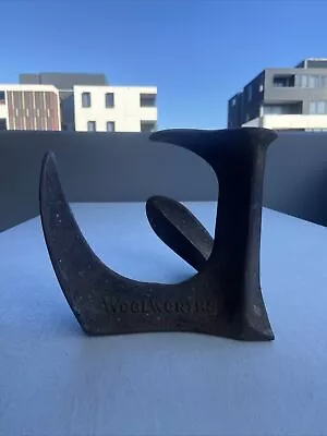 Woolworths Vintage Cast Iron Cobblers 3 Shoe Anvil • $45.95