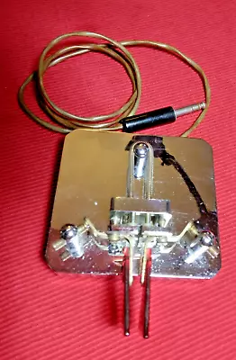 Iambic Morse Code Paddle Key Ham Radio Heavy Chrome Base • $71