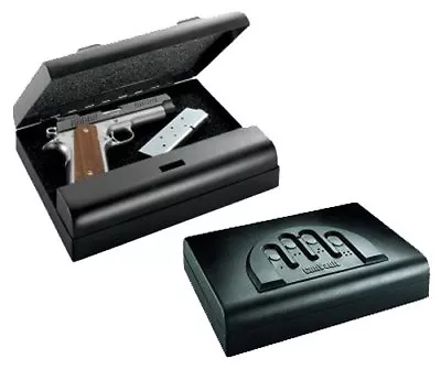 20 Gauge Steel Housing Pistol Gun Keypad Safe With Foam Lining And Back Up Key • $164.88