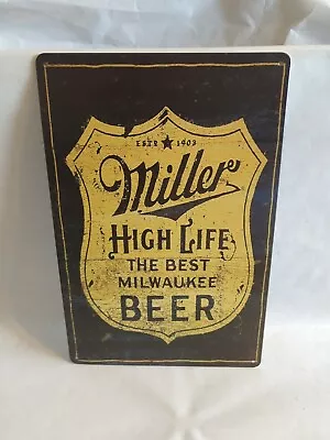 Vintage Miller Beer Sign • $14