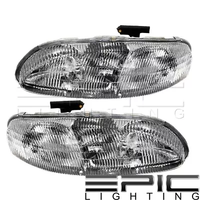 1995-2001 CHEVROLET LUMINA MONTE CARLO Headlights - Left Right Sides Pair • $85.21