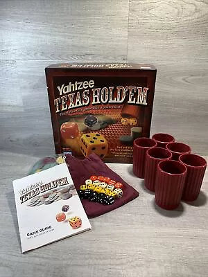 Yahtzee Texas Hold' Em Parker Brothers Classic Dice Game With A Poker Twist • $14.99