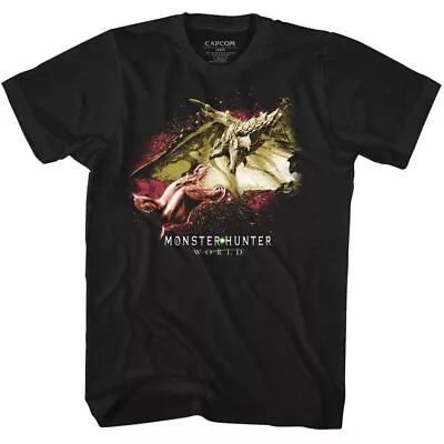 Monster Hunter Face Off Black Gaming Shirt • $23.50