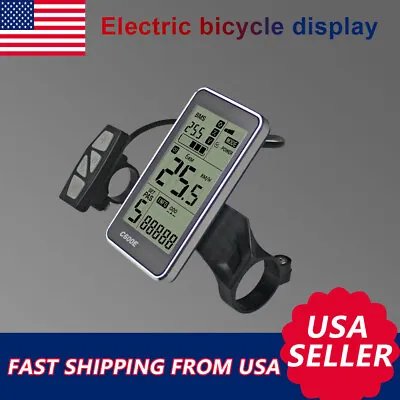 Bigstone C600E Electric Bike LCD EBike Display 48V  5S Protocol Conversion Kit • $53.99