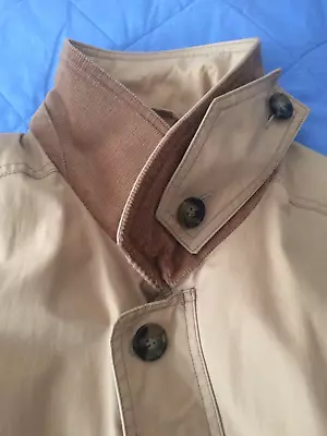 Stones Men's Beige Cotton Jacket 38  24  P2P • £12.50