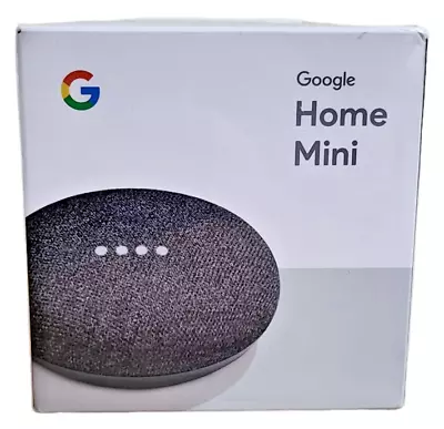 $30 • Buy GOOGLE Home Mini Smart Assistant Charcoal GA00216-AU Sealed