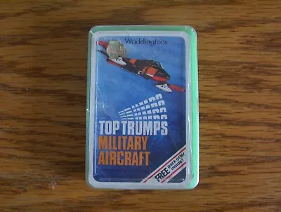 Vintage Waddingtons Top Trumps MILITARY AIRCRAFT. [complete Pack] • £6.99