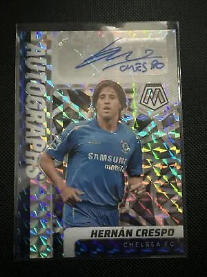 2021 - 2022 Hernan Crespo Panini Mosaic Premier League Autographs Auto Chelsea • £35