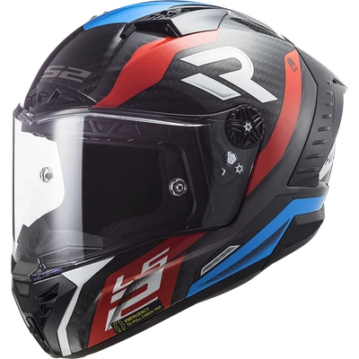 £419.99 • Buy Ls2 Ff805 Thunder Carbon Fibre Acu Gold Full Face Motorcycle Crash Helmet Supra