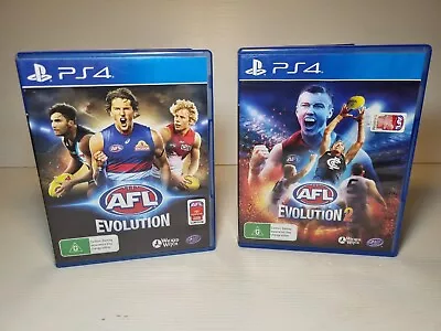 AFL Evolution 1 & 2 - PlayStation 4 PS4 Complete With Manuals  • $34