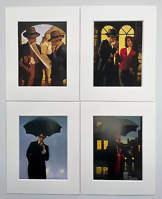 4x Jack Vettriano MOUNTED Prints -  10  X 8  *Rare* Group1 • £17.50