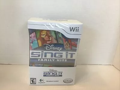 Disney Sing It: Nintendo Wii Microphone Family Hits New Factory Sealed 2006 • $55.80