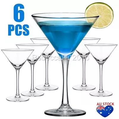 6PCS Martini Cocktail Drinking Party Glasses • $24.52