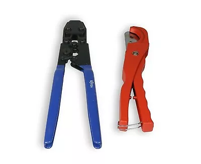 PEX Plumbing Kit - Crimper Tool W/Lock Scissor Shear Cutter Tool W/Spring Handle • $94.85