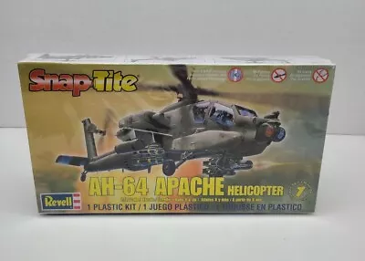 AH-64 Apache Helicopter Revell Snap Tite Plastic Model Aircraft Kit 1/72 Sealed • $28.45