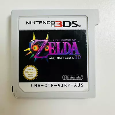 The Legend Of Zelda: Majora's Mask - Nintendo 3DS Cartridge - Free Tracked Post! • $58