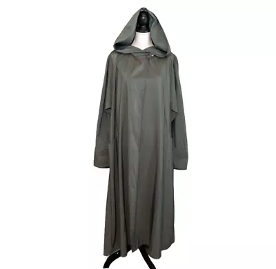 Maralyce Ferree Iridescent Trichrome Monochrome Cloak Poncho Cape Rain Coat M/L • $74.88