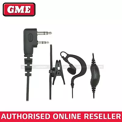 GME HS009 EARPIECE MICROPHONE Suit TX665 TX667 TX675 TX677 TX685 TX6150 TX6155 • $32.95