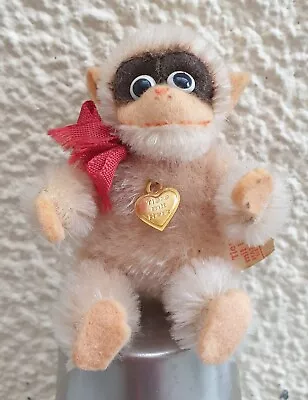 £14.99 • Buy Vintage Miniature Tiere Mit Herz Cheeky Googly-eyed Monkey
