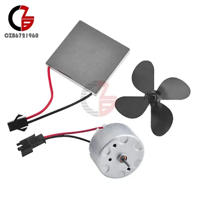 Thermoelectric Power Generator Peltier Module 4 X 4 Cm Stove Fan Repair Part Kit • $7.02