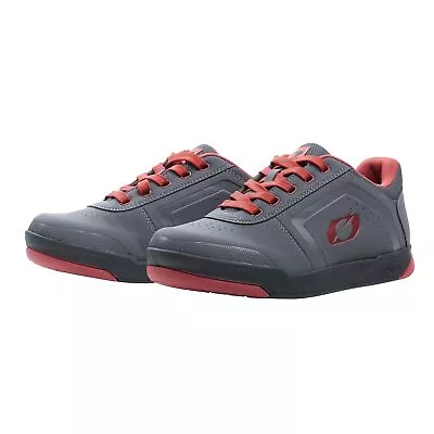 O'Neal Pinned Flat Pedal Shoes 10 Gray/Red • $71.99