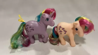 My Little Pony MLP G1 Repro 35th Anniversary Lot 2 Ponies Parasol & Windy • $19.99