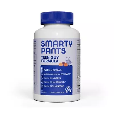 SmartyPants Teen Guy Complete 120 Gummy • $33.14