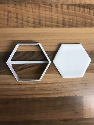 £3.70 • Buy Hexagon, Fondant, Pastry Cookie Cutter 75mm Length - Hand Wash Only 