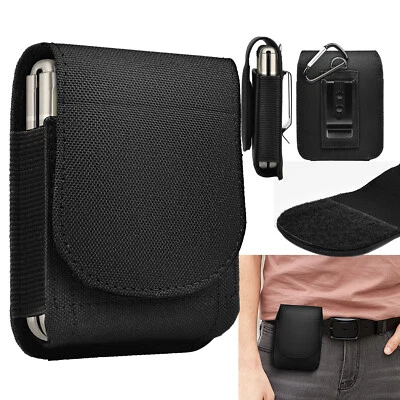 $7.59 • Buy For Samsung Galaxy Z Flip5 Flip4 Flip3 5G Case Cover W/ Holster Belt Clip Pouch