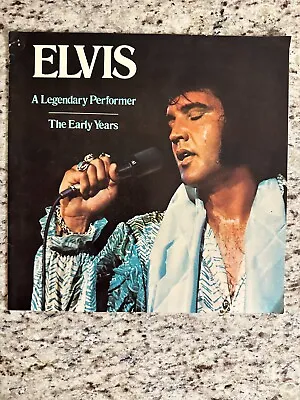 Elvis Presley A Legendary Performer The Early Years Book/Program • $7.99