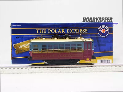 LIONEL THE POLAR EXPRESS TROLLEY #1225 O GAUGE Christmas Street Car 2235010 NEW • $104.84