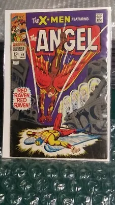 1968 Marvel Comics The X-Men #44 The Angel 1st Appearance Of Red Raven • $34