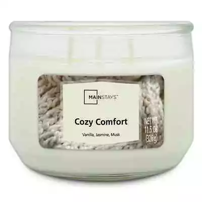 Mainstays Cozy Comfort 3-Wick Candle - 11.5 Oz | Irresistible Aroma For Home • $6.98