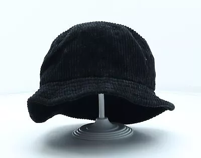 Marks And Spencer Womens Black Cotton Bucket Hat One Size • £7