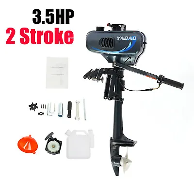 2 Stroke 3.5HP Outboard Motor Fishing Boat Engine W/ CDI Water Cooling System US • $220