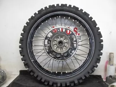 $225 • Buy 14-22 Kawasaki KX 250 F KX250F Rear Wheel & Tire W/ Rotor & Disk 41025-0344-WC