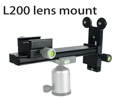Alloy L200 Long Focus Telephoto Lens Support Bracket Holder Quick Release Plate • £39.35