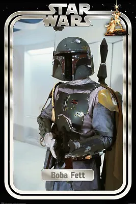 Star Wars - The Empire Strikes Back - Movie Poster (Boba Fett) (Size: 24  X 36 ) • $12.99